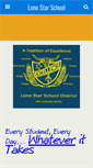 Mobile Screenshot of lonestarschool.net